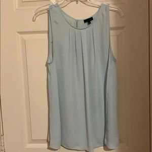 Light blue limited tank top